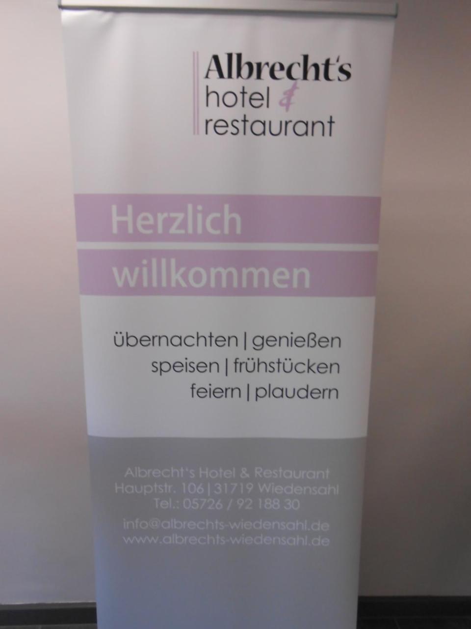 Albrecht'S Hotel & Restaurant Gmbh Wiedensahl المظهر الخارجي الصورة